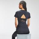 Camiseta de manga corta Tempo para mujer de MP - Negro - XXS
