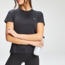 MP Damen Power Ultra T-Shirt mit geteiltem Rücken — Schwarz - XS