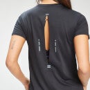 MP Γυναικείο Power Ultra Split Back T-Shirt - Μαύρο - XS