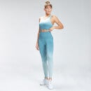 Pantaloni de damă MP Velocity Seamless pentru femei - Ocean Blue - S