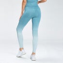 Pantaloni de damă MP Velocity Seamless pentru femei - Ocean Blue