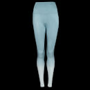 Damskie bezszwowe legginsy z kolekcji MP Velocity – Ocean Blue - XXS