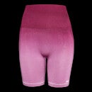 Pantalón corto de ciclismo sin costuras Velocity para mujer de MP - Rosa oscuro - XXS