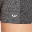 MP Curve Booty Short — Dark Carbon - XS