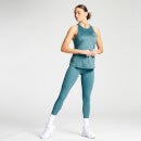 Camiseta de entrenamiento de malla sin mangas y con espalda nadadora Essentials para mujer de MP - Azul marino - XXS