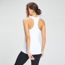 MP sieviešu treniņtērps Essentials Dry Tech Racer muguras veste - balta - XXS