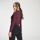 Moteriška "MP Women's Essentials Training Dry Tech" marškinėliai su ilgomis rankovėmis - Port - XS