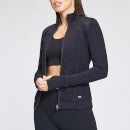MP Women's Power Regular Fit Jacket (ブラック) - XXL