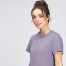 MP Damen Essentials Crop-T-Shirt — Smokey Purple - XXS