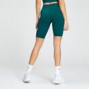 Pantalón de ciclismo de entrenamiento por encima de la rodilla Essentials para mujer de MP - Verde azulado intenso