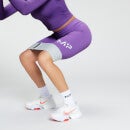 Pantalón de ciclismo de entrenamiento por encima de la rodilla Essentials para mujer de MP - Lila oscuro - XL