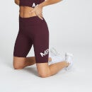 Pantalón de ciclismo de entrenamiento por encima de la rodilla Essentials para mujer de MP - Pardo rojizo - S