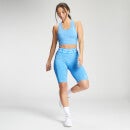 MP Curve Women's Cycling Shorts - Bright Blue - XXS