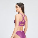 Top de bikini Essentials para mujer de MP - Violeta - XXS