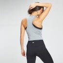 Camiseta corta de entrenamiento sin mangas y con espalda nadadora Essentials para mujer de MP - Gris - XXS