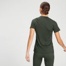 Camiseta de entrenamiento de corte ajustado Essentials para mujer de MP - Verde oscuro