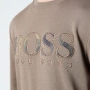 BOSS Casual Men's Welogo Sweatshirt - Beige/Khaki