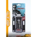 Hot Toys Marvel Miniature Figure: Iron Man 3 - Iron Man Mark 1 (with Hall of Armor)