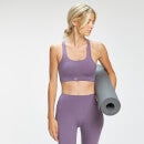 MP Damen Composure Sport-BH mit gedrehtem Rücken — Smokey Purple - XXS