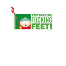 South Park Cartman Six Feet Unisex Hoodie - White