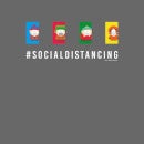 South Park Social Distancing Unisex T-Shirt - Black Tie Dye