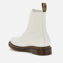 Dr. Martens Women's 1460 Pascal Virginia Leather 8-Eye Boots - Optical White - UK 3