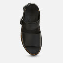 Dr. Martens Women's Voss Quad Double Strap Sandals - Black - UK 8