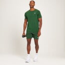 MP Men's Linear Mark Graphic Training Short Sleeve T-Shirt - Dark Green - XS