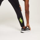 Męskie joggery treningowe z kolekcji MP Linear Mark Graphic – czarne - M