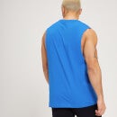 Camiseta sin mangas con estampado gráfico gradual para hombre de MP - Azul medio - XXS
