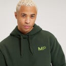 Sudadera con capucha y estampado gráfico gradual para hombre de MP - Verde oscuro