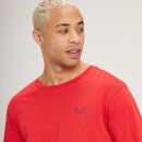 MP muška majica dugih rukava s Fade grafikom - jarko crvena boja - XS