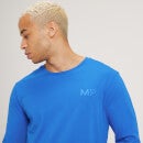 MP 남성용 페이드 그래픽 롱 슬리브 티셔츠 - 트루 블루 - XS