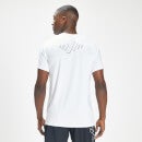 MP pánske tréningové tričko s krátkymi rukávmi Infinity Mark Graphic – biele - M