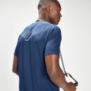 T-shirt a maniche corte sportiva con stampa MP Infinity Mark da uomo - Blu Intenso - XXS