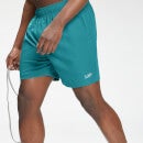 MP Men's Repeat Mark Graphic Training Shorts | Teal | MP - XXS