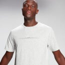 MP Men's Mini Mark Graphic Short Sleeve T-Shirt - Light Grey Marl