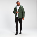 MP Men's Lightweight Hooded Packable Puffer Jacket - Dark Green - XXXL