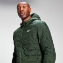 MP Men's Lightweight Hooded Packable Puffer Jacket - Dark Green - XXXL