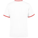 Magic: the Gathering Est. 1993 Unisex Ringer T-Shirt - White / Red