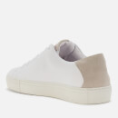Whistles Women's Raife Leather Cupsole Trainers - White