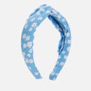 RIXO Women's Zlata Hairband - Buttercup Floral Dusk Blue White