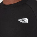 The North Face Men's Raglan Redbox Sweatshirt - TNF Black/TNF White