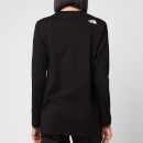 The North Face Women's Simple Dome Long Sleeve T-Shirt - TNF Black - XS