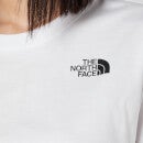 The North Face Women's Cropped Simple Dome Short Sleeve T-Shirt - TNF White