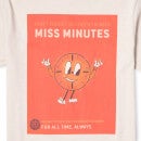 Marvel Miss Minutes Unisex T-Shirt - White Vintage Wash