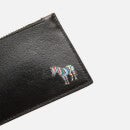 PS Paul Smith Men's Zebra Logo Zip Credit Card Holder - Black