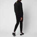 EA7 Men's Core Identity French Terry Tracksuit - Black/Gold - S