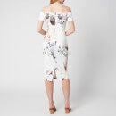 Ted Baker Women's Saidie Vanilla Bodycon Bardot Dress - White