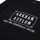 Batman Villains Arkham Asylum Unisex Long Sleeve T-Shirt - Black